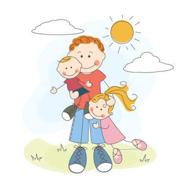 Happy Father's Day clipart