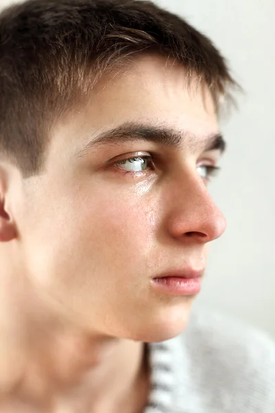 Trauriger junger Mann — Stockfoto