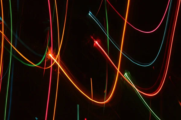 Luces de movimiento abstractas — Foto de Stock