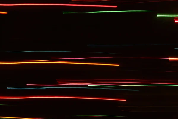 抽象运动灯 — 图库照片