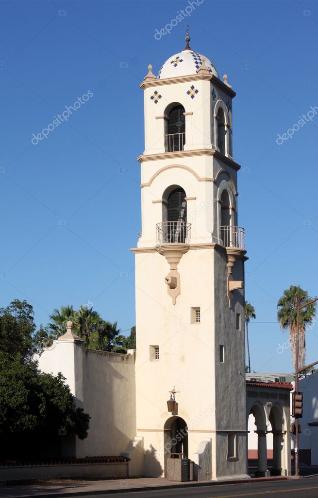 Ojai Post Office Tower Stock Photo by ©hlehnerer 12069587