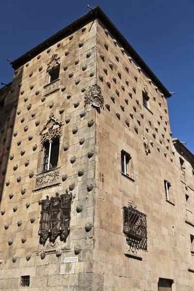 Salamanca Casa de las Conchas — Stock Photo, Image