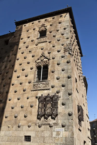 Salamanca Casa de las Conchas — Stock Photo, Image