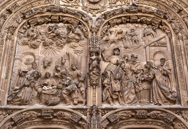 Salamanca новий кафедральний собор (Catedral Нуева) — стокове фото