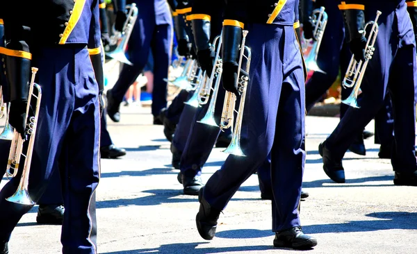 Marching band. — Fotografie, imagine de stoc