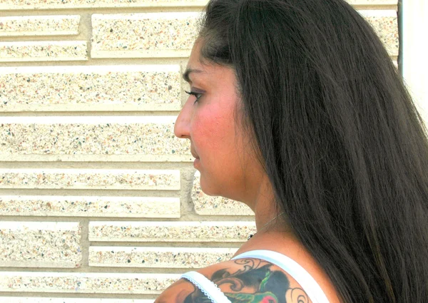 Γυναικεία τατουάζ. — Φωτογραφία Αρχείου