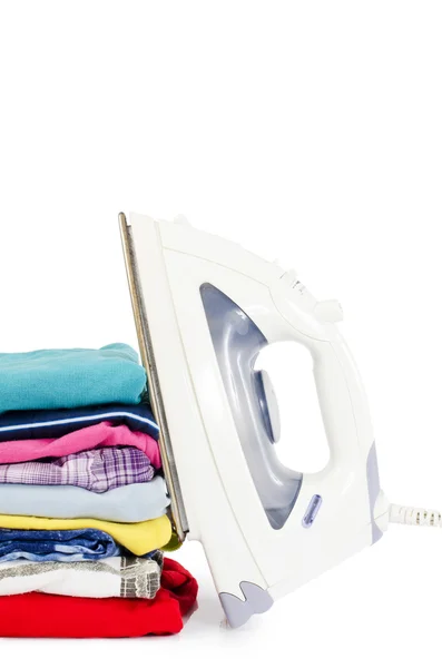 Halomban vas tiszta ruhát — Stock Fotó