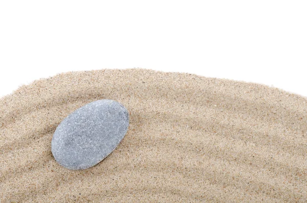 Stenar på sand — Stockfoto