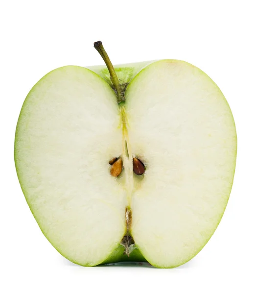 Polovinu jablka — Stock fotografie