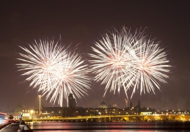 Havai fişek kutlaması (Venedik, İtalya)