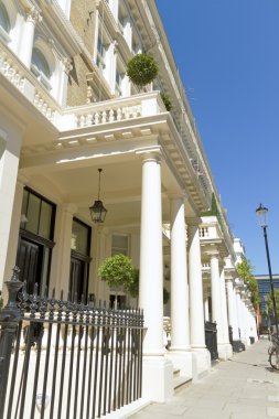 Londra'nın Gürcü sıva açık evler