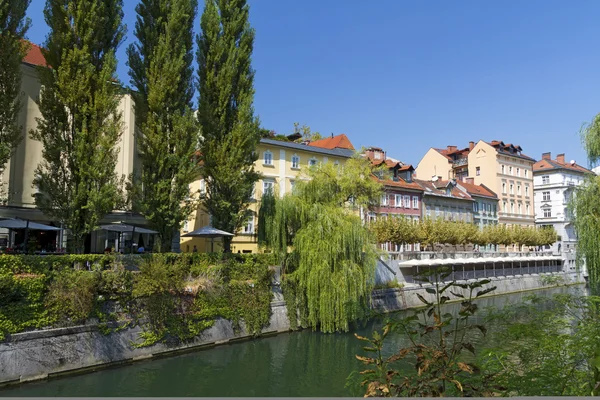 Lubiana, capitale della Slovenia — Foto Stock