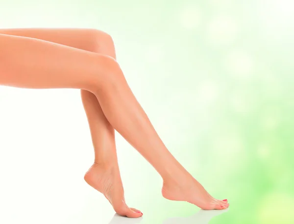 Idealne kobiece nogi — Zdjęcie stockowe