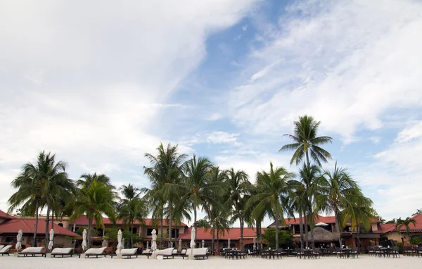 Resort de praia tropical — Fotografia de Stock