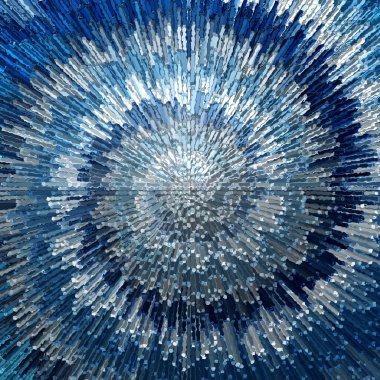 Abstract blue textured background. clipart