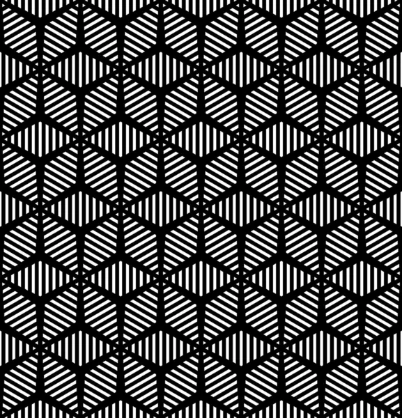 Naadloos geometrisch patroon. — Stockvector