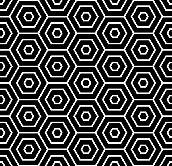 Šestiúhelníky texturu. geometrický vzor bezešvé. — Stockový vektor