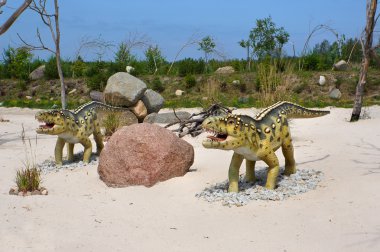 ornithosuchus. dinozor modeli.