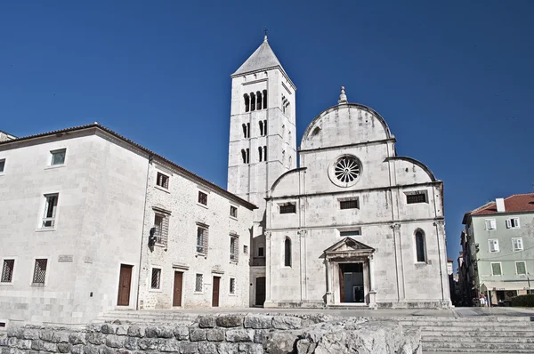 Церковь Святой Марии в Задаре, Хорватия — стоковое фото