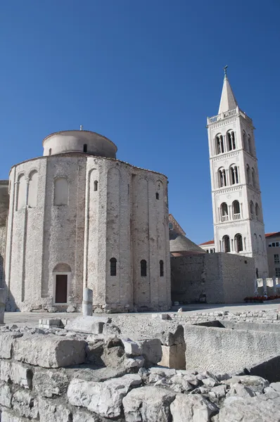 Kościół w Zadarze, Chorwacja — Zdjęcie stockowe