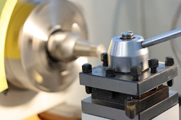 stock image Spindle of a modern lathe