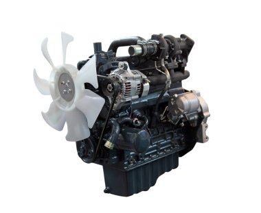 Diesel engine clipart