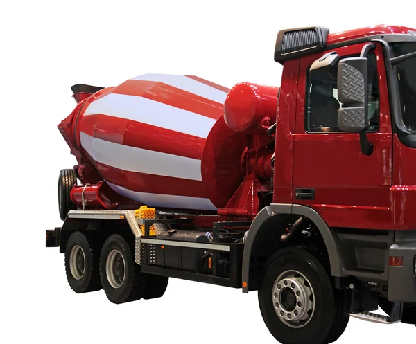 Camión mezclador de cemento — Foto de Stock