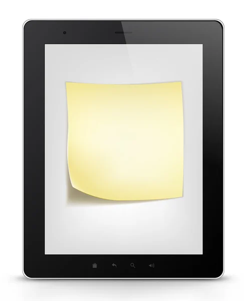 Tablet PC. Vector EPS 10. — Stock Vector