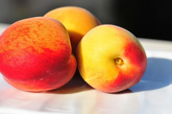 Perzik fruit — Stockfoto