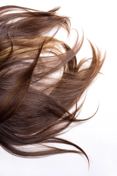 Ludzkie włosy naturalne — Zdjęcie stockowe