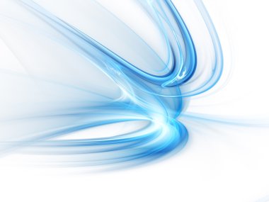 Blue abstract background clipart