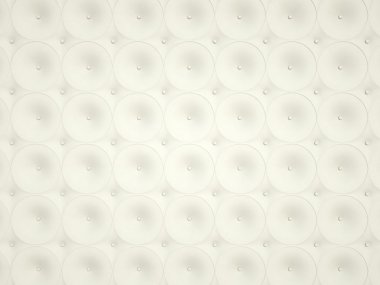 Leather pattern with round shapes and knobs clipart