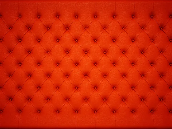 Macio e luxo: padrão de couro vermelho knobbed — Fotografia de Stock