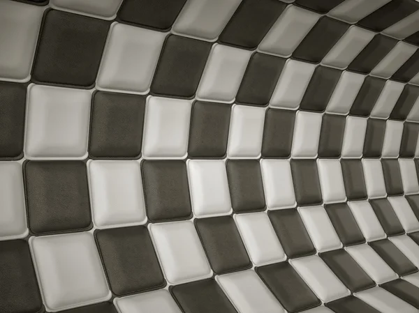 Padrão de couro Chequered com segmentos de retângulo — Fotografia de Stock
