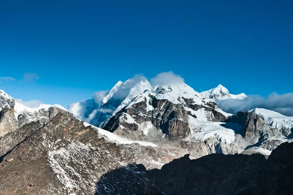 Сцена горных вершин с вершины Гокио Ри — стоковое фото