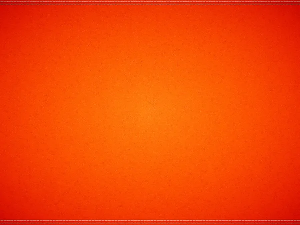 Pomarańczowy skórzane szyte tło — Zdjęcie stockowe