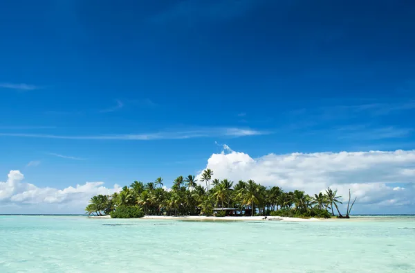Onbewoond eiland in de Stille Oceaan — Stockfoto