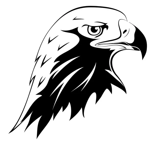 Tattoos. Eagle — Stock Vector