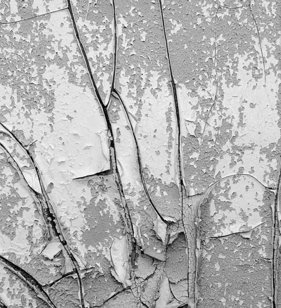 Cracked paint on the wall — Stock Photo, Image