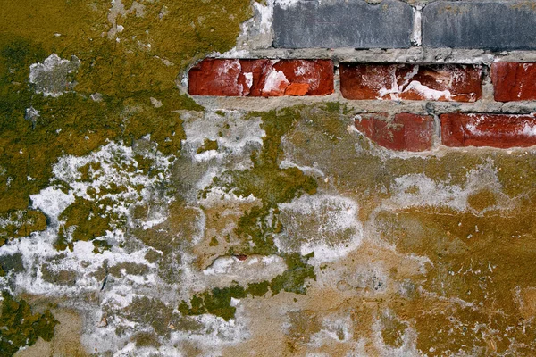 Texture. A ruined wall — Stock Photo, Image