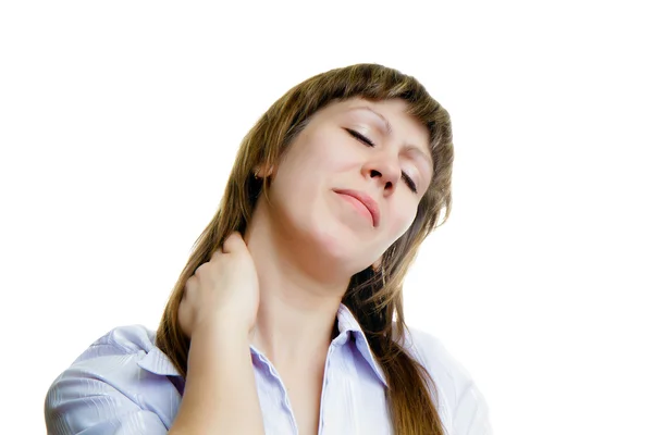 Patient neck — Stock Photo, Image