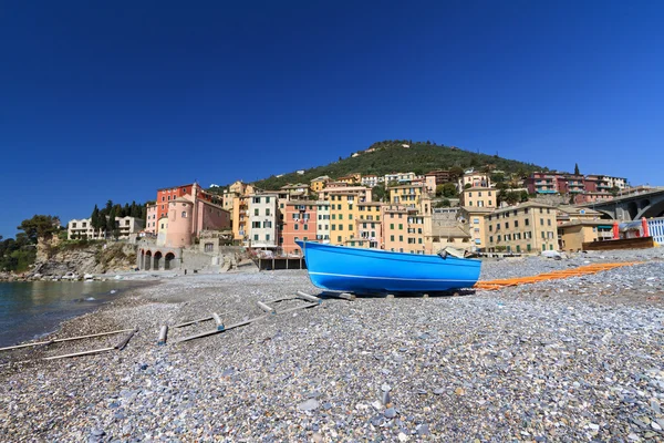 Aan zee in sori, Italië — Stockfoto