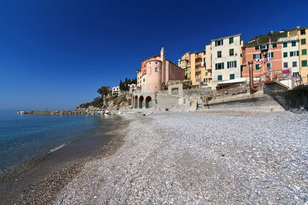 Sori from the beach, Italy — Stock Photo, Image