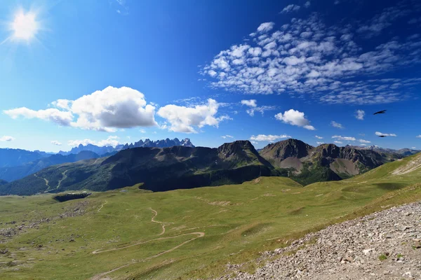 Panorama on Dolomites — Stock Photo, Image