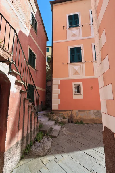 Kijk in san rocco, Italië — Stockfoto
