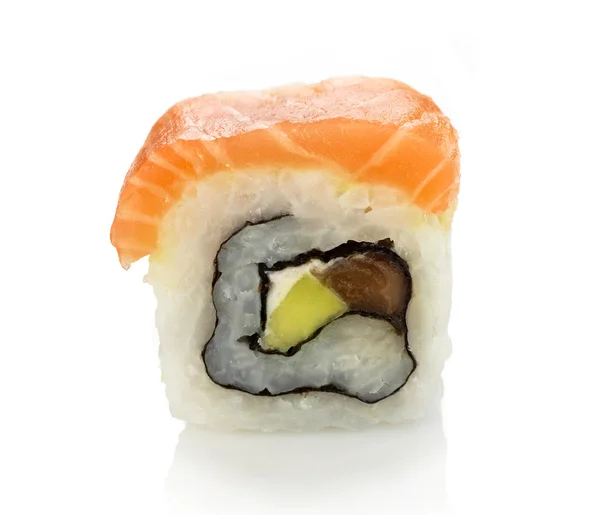 Maki sushi with salmon — Stock Photo, Image