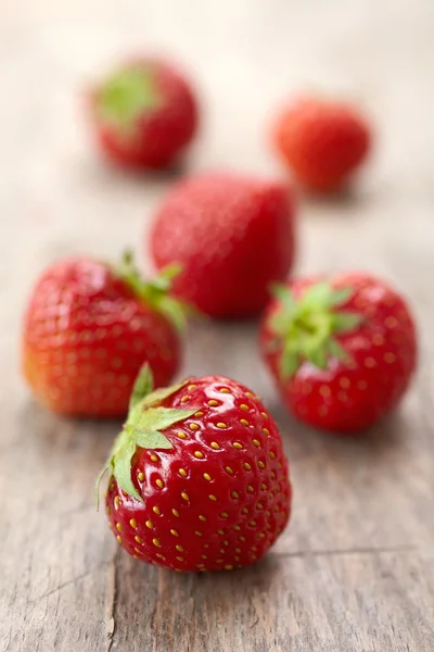 Fresas rojas frescas — Foto de Stock