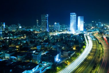 Tel Aviv Cityscape clipart