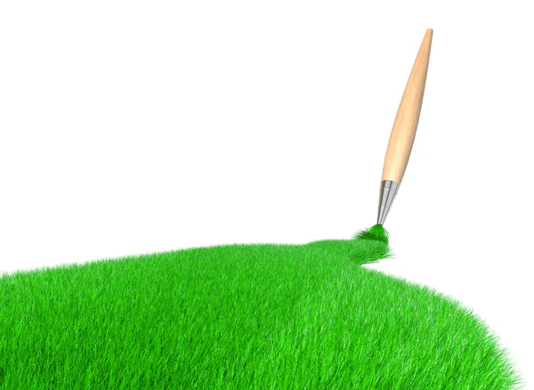 Cepillo de hierba —  Fotos de Stock