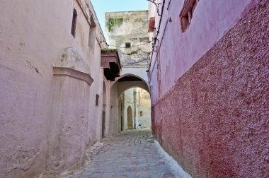 Street of Meknes, Morocco clipart